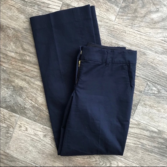 TORY BURCH navy blue work career pants - Picture 4 of 4